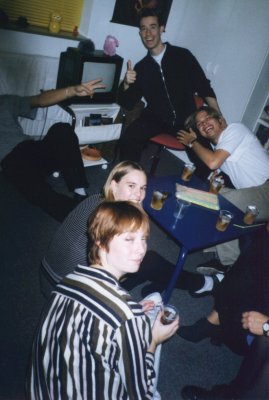 Lars, Mikkel, Magda og Sanya